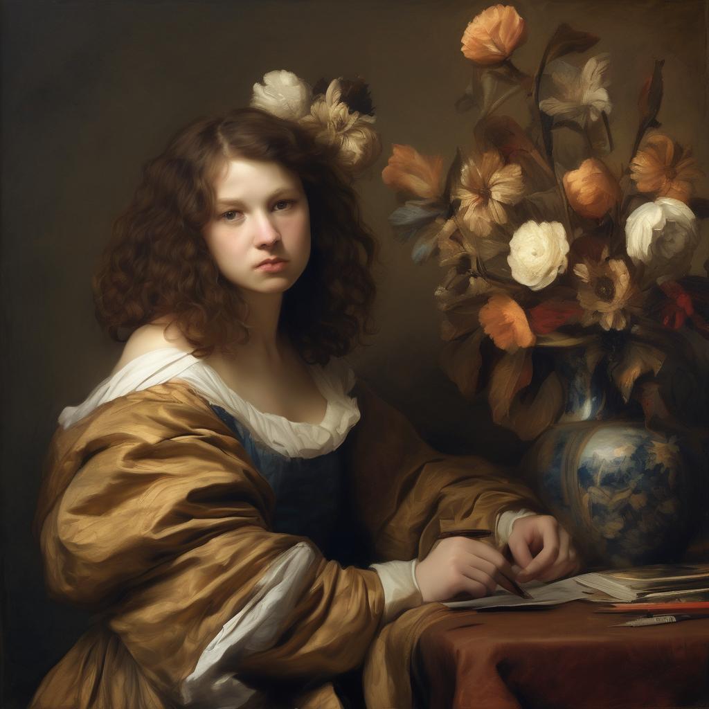 Η εξέλιξη του ύφους και των τεχνικών του καλλιτέχνη